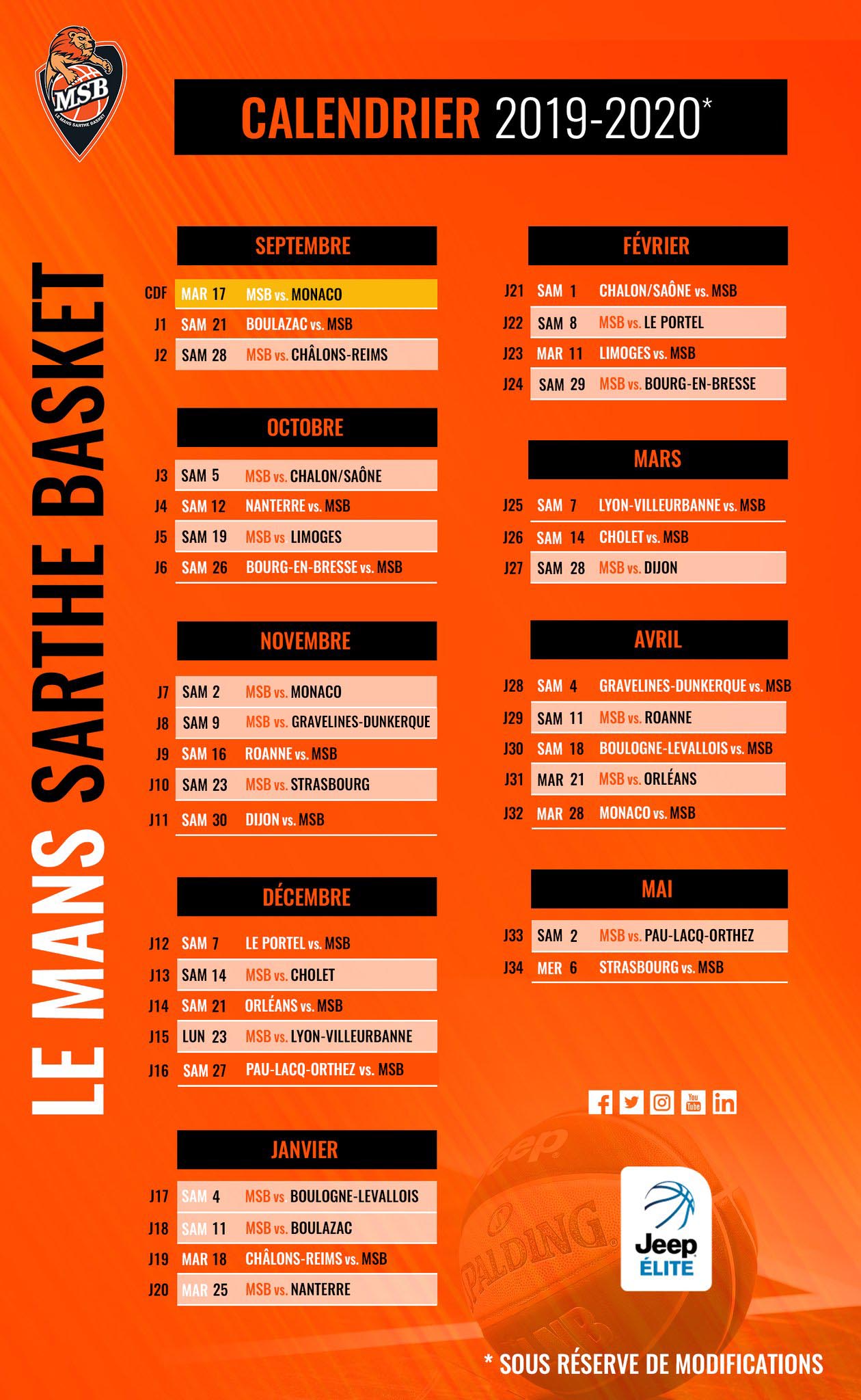 Calendrier