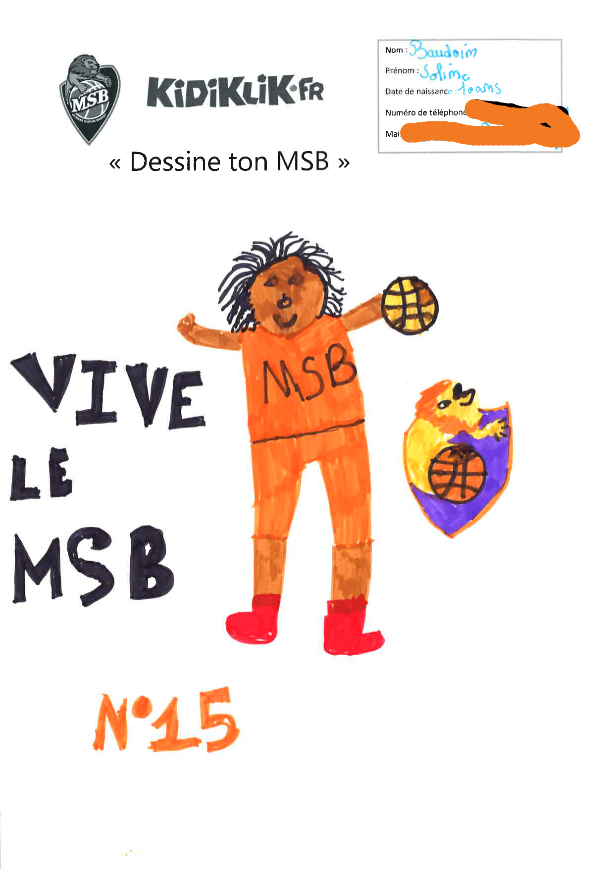 MSB.FR - Soline Gagnante D’octobre De Dessine Ton Msb