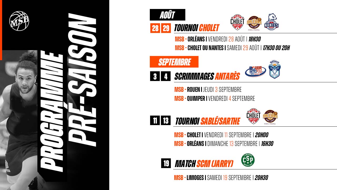 calendrier presaison 20 21