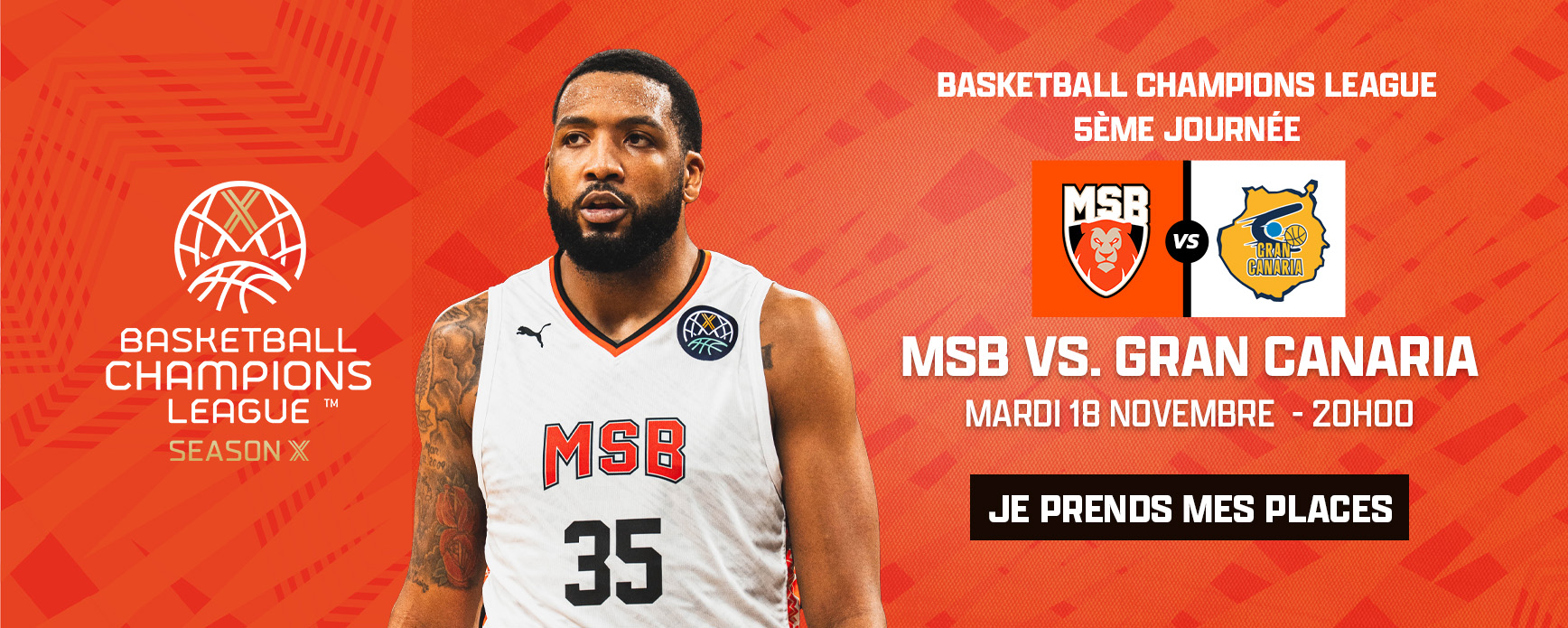 visuel site prochain match bcl msb gran canaria j5
